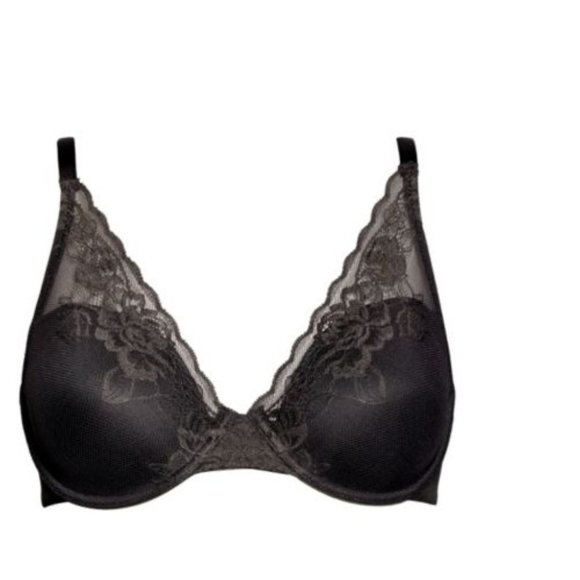 🆕NATORI Avail Full Figure Convertible Underwire Bra Gray 34DDD #741258 - Picture 6 of 12